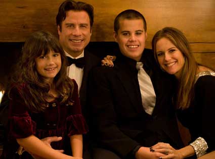 Kelly Preston, John Travolta, Jett Travolta, Ella Travolta Kelly Preston, John Travolta, Jett Travolta, Ella Travolta